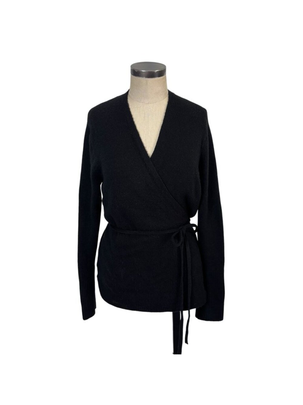 LOFT Wool Blend Ballet Wrap Sweater